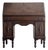 Antique Circa 1930 North-Western Cabinet Co. Master-Craft Mahogany Secretary Desk — Antique Slant-Front Kneehole Desk For Sale