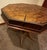 Wood Vintage Handcrafted Matchstick Inlay Game Table For Sale - Image 7 of 12