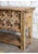 Crafted from an authentic reclaimed antique door, this hand-carved console table brings soulful character and timeless...