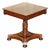 William IV Flamed Hardwood Side Table, 1830 For Sale