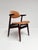 Mid-Century Modern Cognac Coloured Cowhorn Chair, 1970s For Sale - Image 3 of 15