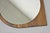 Wood Mid Century Danish Modern Style Sculpted Solid Teak Wood Mirrors - 3 Pc Set For Sale - Image 7 of 12