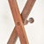 Antique Accordion Peg Holder With Porcelain Caps | Wall Mount Early 1900's Expandable Peg Rack For Sale - Image 12 of 14