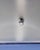 Metal Vintage Italian Blue Glass Ceiling Lamp, 1970s For Sale - Image 7 of 12