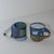 1990s Whimsical Pair of Rustic Studio Pottery Coffee Mugs, by Artist d.o.n. For Sale - Image 5 of 11