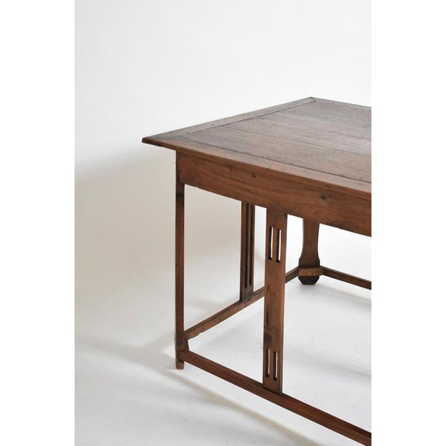 Arts and Crafts Square Side Table, 1910s For Sale - Image 4 of 5
