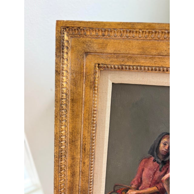 Robert Brackman (1898-1980) - Prelude to Autumn, Oil on Canvas 20" X 12" For Sale - Image 12 of 12