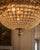 1980 French Artisan Louis XVI Silver Bronze Chandelier For Sale - Image 10 of 17