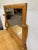 Wood Antique American Empire Revival Oak Lowboy Dresser Chest of Drawers With Mirror For Sale - Image 7 of 18