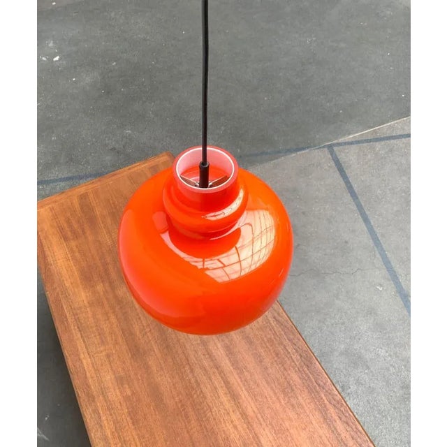 Mid-Century Swedish Space Age Oplight 75 Pendants by Hans-Agne Jakobsson for Staff, 1970s, Set of 2 For Sale - Image 18 of 18