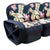 1950s Restored Black Frankl Style 6-Strand Square Pretzel Rattan Sofa Lounge Chair Set For Sale - Image 10 of 18