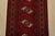 Turkmen Runner 2’6” X 9’7” Red Wool Vintage Tribal Hand-Knotted Oriental Rug For Sale In Philadelphia - Image 6 of 13