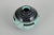 Ilse Claesson for Rörstrand Vase, 1930s. Art Deco vase in glazed ceramic with a rounded form and turquoise and black...