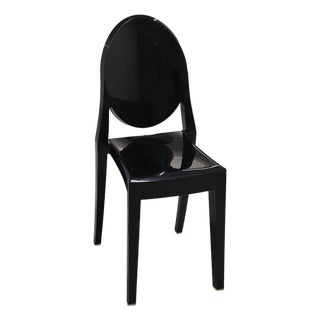 1990s Valentina Ghost Side Chair by Philippe Starck for Kartell For Sale