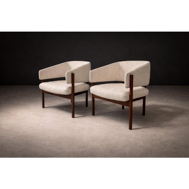 1960s Pair of “Senior” Armchairs in Rosewood, Jorge Zalszupin, 1960s For Sale - Image 5 of 16