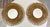 Late 20th Century Pair Gilt Metal Eyelash Sunburst Convex Wall Mirrors For Sale - Image 5 of 18