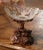 19th Century Swiss Black Forest Carved Walnut and Etched Crystal Centerpiece For Sale - Image 4 of 13
