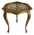 Petite Italian Gold Leaf Florentine Table For Sale