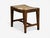 Pierre Jeanneret, Rectangular Low Stools, Teak, Cane, Chandigarh, India, 1960s For Sale In New York - Image 6 of 10