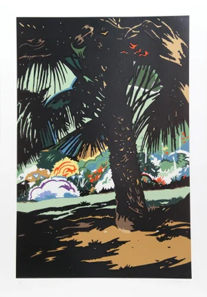 Jon Carsman, Palmettos, Serigraph
