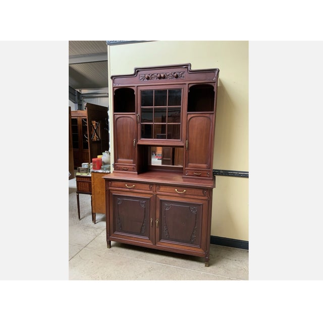 Antique Art Nouveau Cabinet, 1910 For Sale - Image 10 of 10
