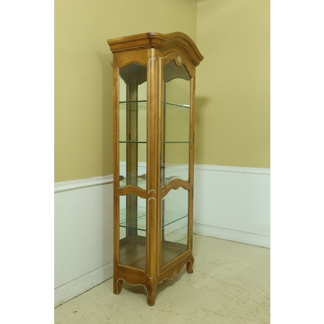 Ethan Allen Country French Curio Chairish