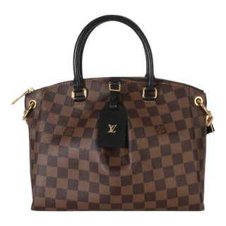 Black Damier Ebene Canvas Odeon Tote PM For Sale