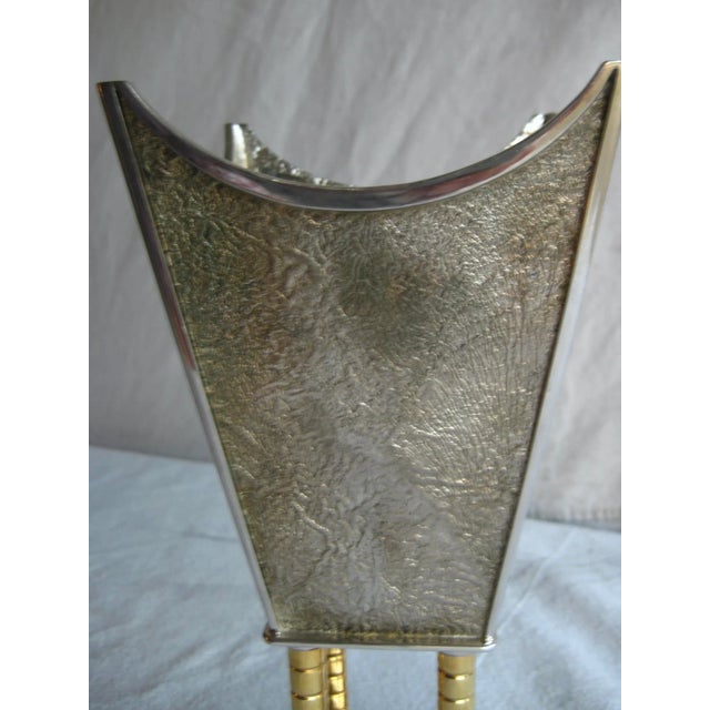 1920s Mid-Century Modern Large Silver Incense Burner For Sale - Image 6 of 13