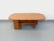 Vintage Rectangular Oval Modernist Coffee Table in Pine, 1970s For Sale - Image 3 of 18