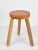 Wood Mid-Century French Modern Wooden Tripod Stool in the style of Charlotte Perriand, 1950s For Sale - Image 7 of 18
