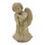 Vintage Cast Stone Childlike Angel Figurine, Mid-20th Century For Sale
