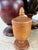 This is a complementary grouping of hand turned wooden vessels. This is a handmade collection of turned wooden vases and...