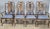 Queen Anne Late 20th Century Set of 8 Baker Furniture Solid Oak Queen Anne Style Dining Room Chairs For Sale - Image 3 of 14