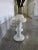 Stone 1960s Vintage Italian Carrera Marble Garden Stools- Set of 4 For Sale - Image 7 of 12