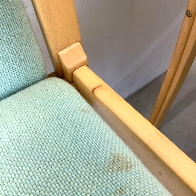 Light Green Scandinavian Modern Bentwood Birch Dining Chairs For Sale - Image 8 of 12