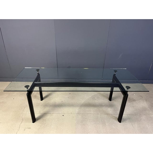 Cassina LC6 Dining Table attributed to Le Corbusier for Cassina, 1990s For Sale - Image 4 of 12