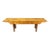 Vintage Pegged Maple Bench For Sale