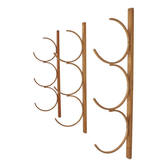 Vintage Architects Holders, Denmark, 1960s, Set of 3 For Sale