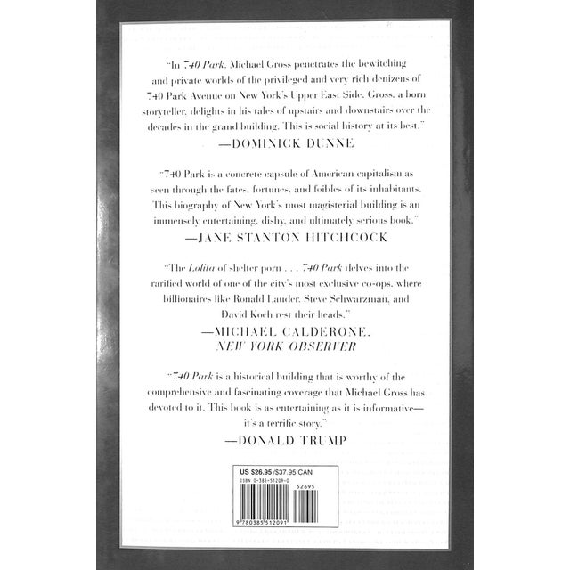 "740 Park: The Story of the World's Richest Apartment Building" 2005 Gross, Michael For Sale - Image 4 of 11
