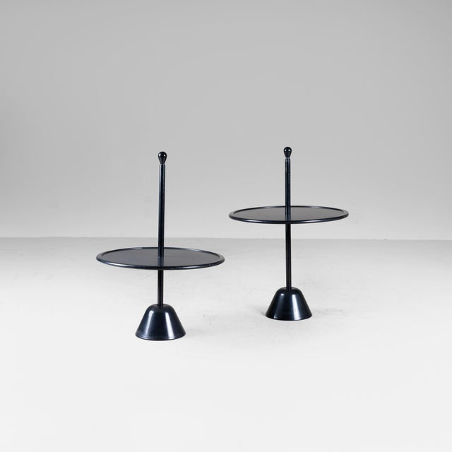 Valet Tables by Achille Castiglioni for Zanotta, 1970s, Set of 2 For Sale - Image 11 of 11