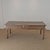 Dimensions:28"D x 76.75"W x 29.75"H Skirt to floor: 19.25"H A beautifully timeworn French farmhouse dining table, rich...