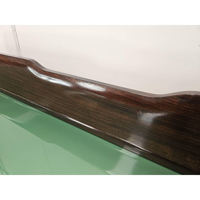 Mahogany Sideboard with Glass Top, 1960 For Sale - Image 11 of 18