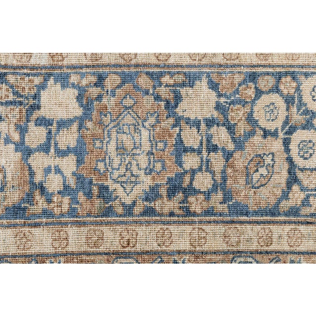 Authentic Persian Tabriz Handmade Wool Rug For Sale In New York - Image 6 of 9