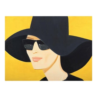 Alex Katz Black Hat 2 Official Exhibition Poster For Sale