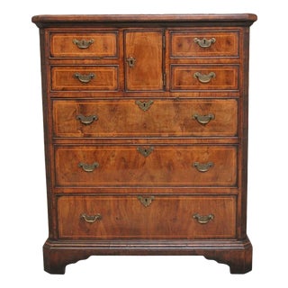 Antique Early 18th Century George II Norfolk Chest For Sale