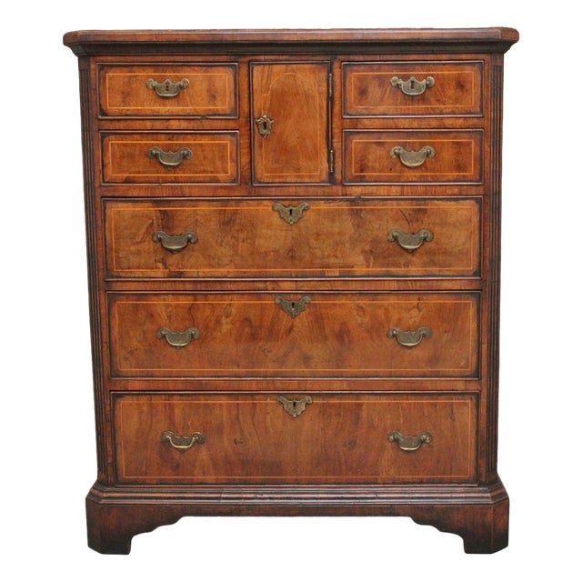 Antique Early 18th Century George II Norfolk Chest For Sale