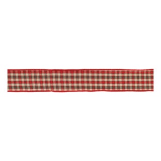 Plaid Holiday Ribbon (Set of 2) For Sale