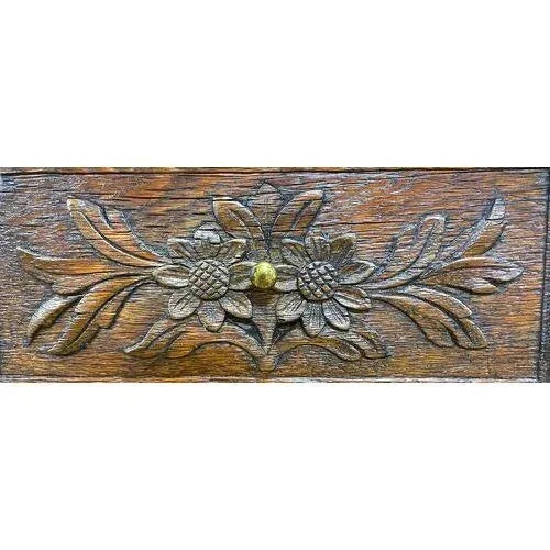 Antique French Wall Hutch For Sale In Atlanta - Image 6 of 11