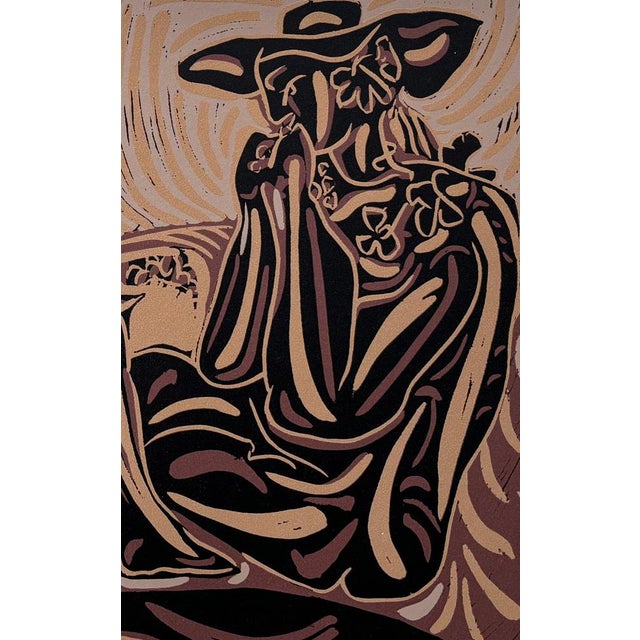 1960s Pablo Picasso, Les Vendangeurs, 1962, Linocut For Sale - Image 5 of 6