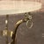 Mid Century Polished Brass Tripod Table With Lion Heads and Stone Top For Sale - Image 12 of 17